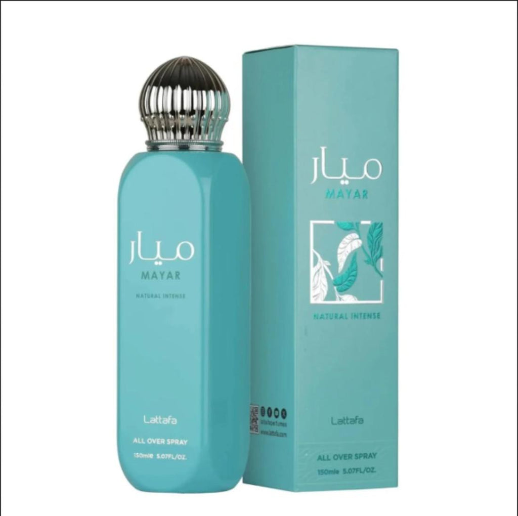 Lattafa Bruma Mayar Natural Intense para Mujeres 150 ml Fragancia Fresca y Aromática