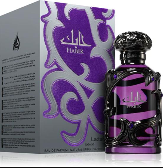Lattafa Perfume Habik EDP para Hombres 100 ml Fragancia Masculina de Alta Calidad