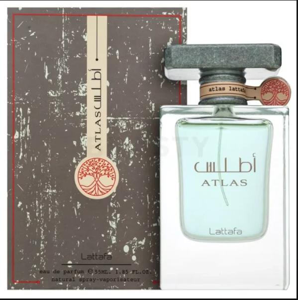 Lattafa Perfume Atlas EDP para Hombres y Mujeres 55 ml Fragancia Unisex de Alta Calidad