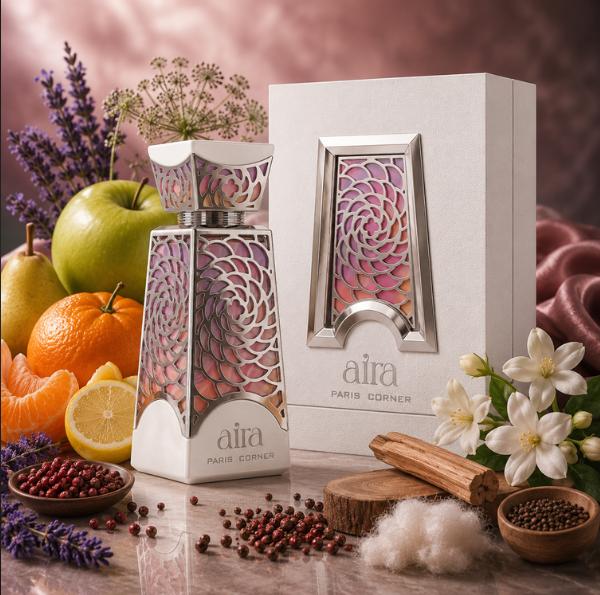 Paris Corner Perfume Aira EDP para Hombres y Mujeres 100 ml Fragancia Unisex de Alta Calidad