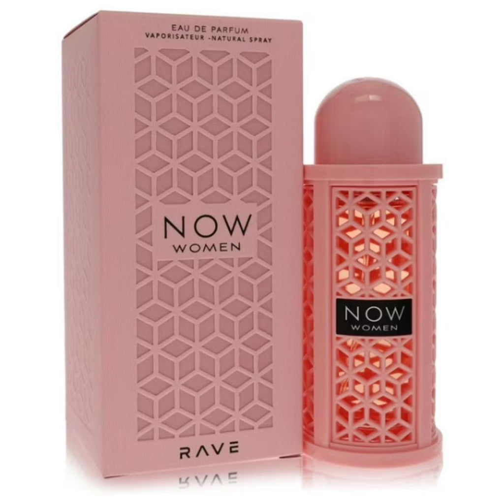 Lattafa Perfume Now Women Rave EDP para Mujeres 100 ml Fragancia Fresca y Atractiva para Ocasiones Especiales