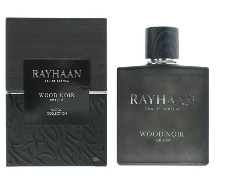 Rayhaan Perfume Wood Noir EDP para Hombres 100 ml Fragancia Masculina de Rayhaan Eau de Parfum