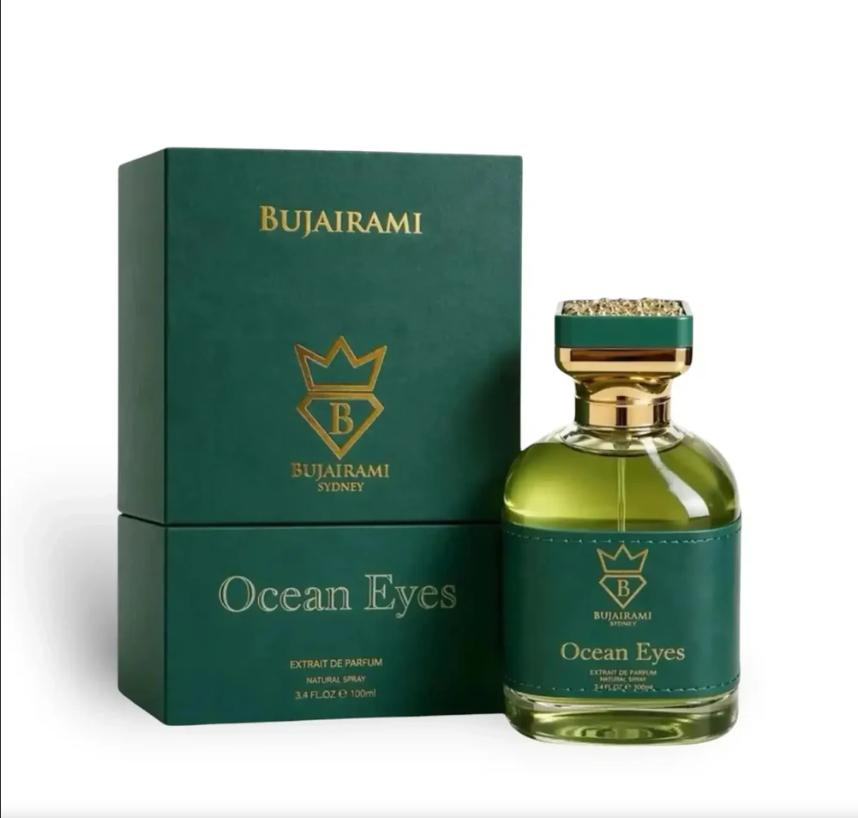 Bujairami Perfume Ocean Eyes ExDP para Hombres y Mujeres 100 ml Fragancia Unisex de Alta Calidad