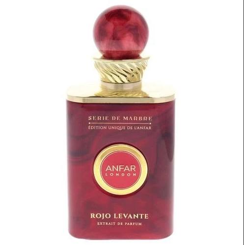 Anfar Perfume Rojo Levante ExDP para Mujeres 100 ml Serie de Velvet Edición Única de Anfar London