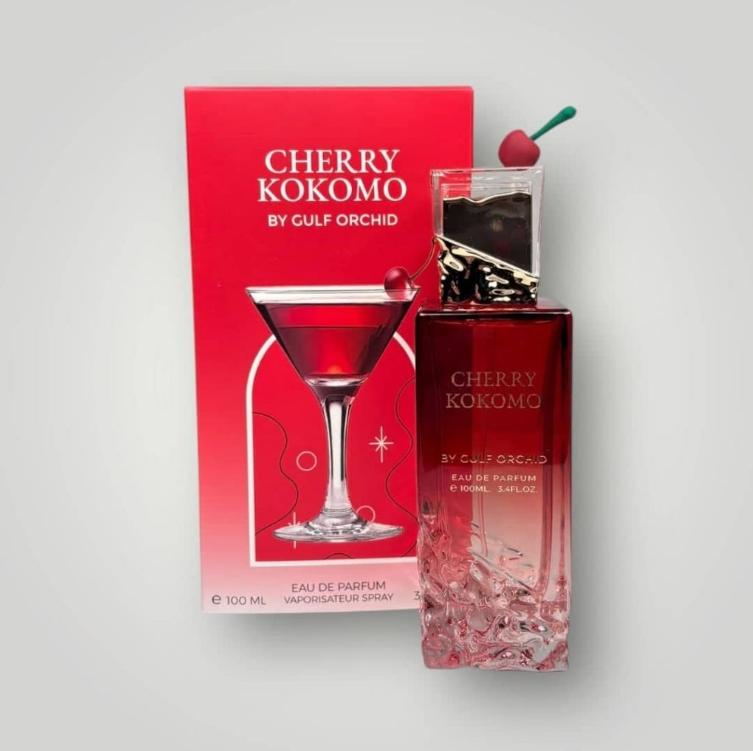 Gulf Orchid Perfume Cherry Kokomo EDP para Hombres y Mujeres 100 ml Fragancia Unisex de Calidad Superior