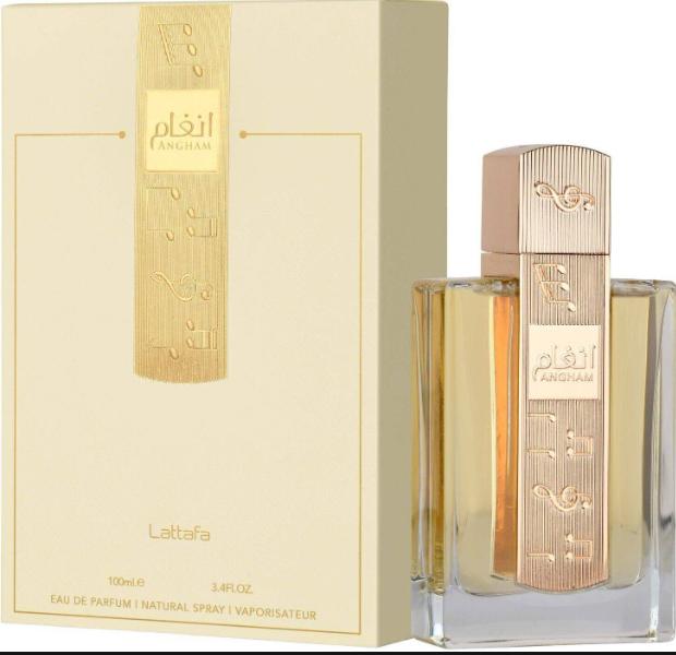Lattafa Perfume Angham EDP para Mujeres 100 ml Fragancia Elegante y Duradera