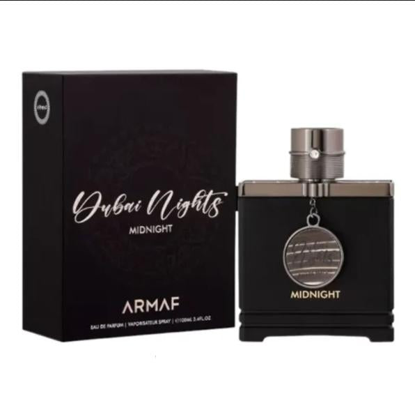 Armaf Perfume Dubai Nights Midnight EDP para Hombres de 100 ml - Fragancia Elegante y Aromática
