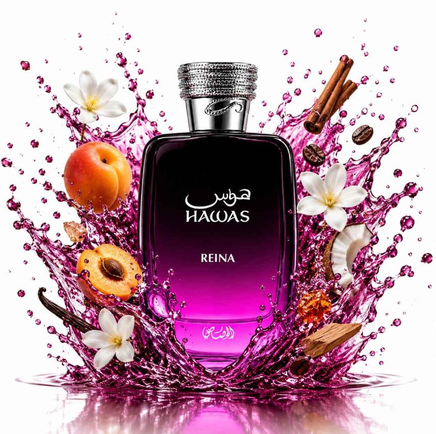 Rasasi Perfume Hawas Reina EDP para Mujeres 100 ml Fragancia Elegante y Atractiva