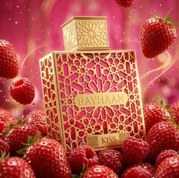 Rayhaan Perfume Rayhaan Kiss EDP para Mujeres 100 ml Fragancia Elegante y Atractiva
