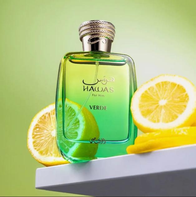 Rasasi Perfume Hawas Verde EDP para Hombres 100 ml Fragancia Masculina de Alta Calidad