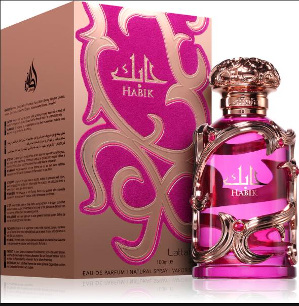 Lattafa Perfume Habik EDP para mujer 100 ml Fragancia Elegante y Atractiva para Mujeres