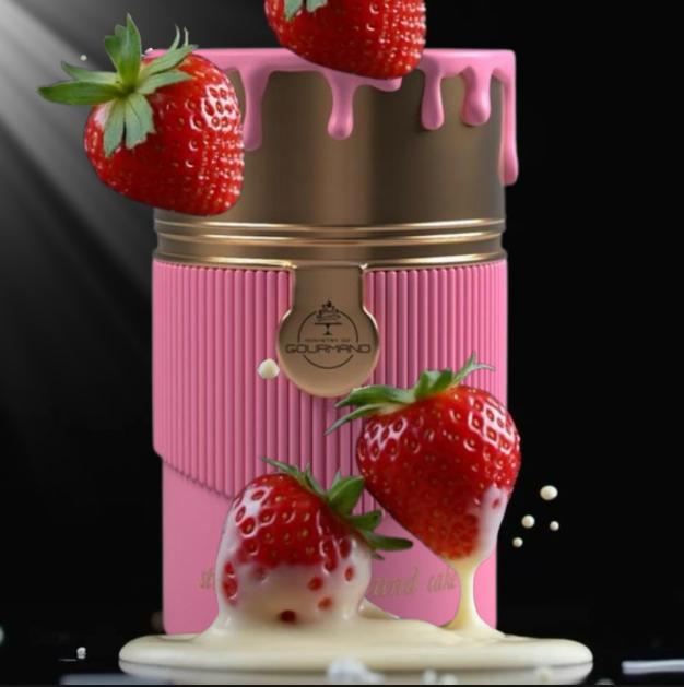 Paris Corner Perfume Strawberry Pound Cake EDP para Mujeres 100 ml Fragancia Dulce y Aromática