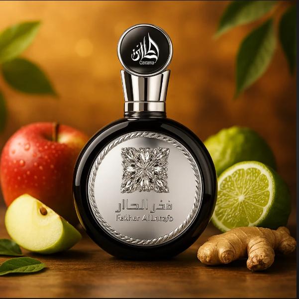 Lattafa Perfume Fakhar Black EDP para Hombres 100 ml Fragancia Masculina de Alta Calidad
