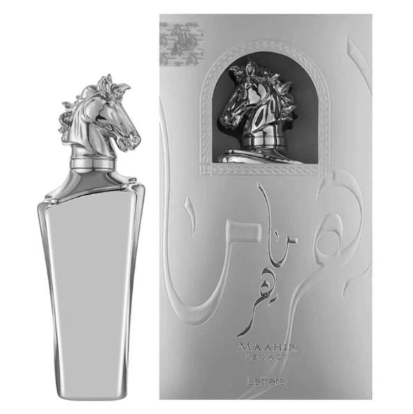 Lattafa Perfume Maahir Legacy EDP para Hombres 100 ml Fragancia Masculina de Alta Calidad
