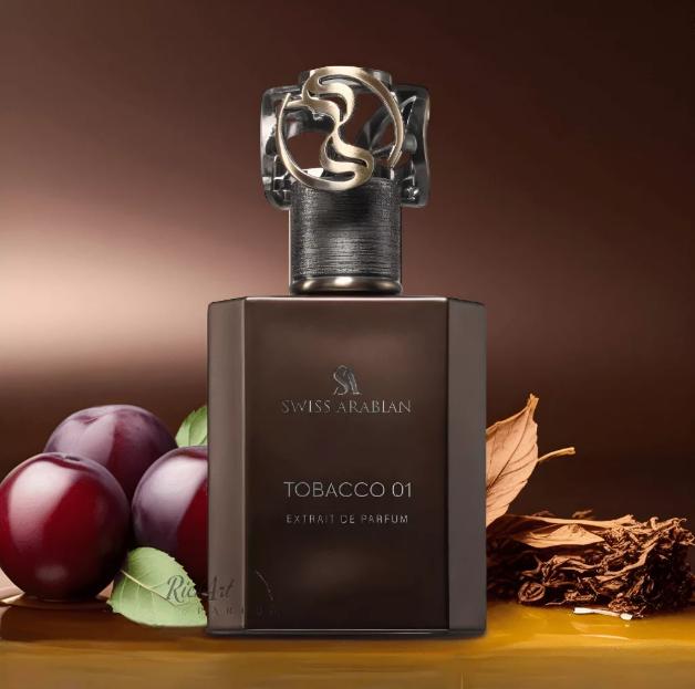 Perfume To bacco 01 Extracto De Perfume  para hombres y mujeres de 50 ml de Swiss Arabian