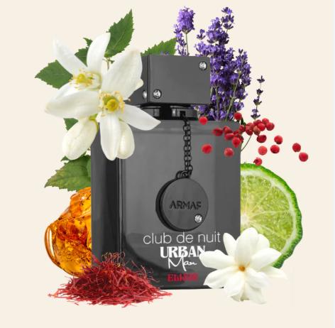 Armaf Perfume Club de Nuit Urban Man Elixir EDP para Hombres de 105 ml Aroma Fresco y Duradero