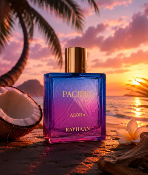 Rayhaan Perfume Pacific Aloha EDP 100 ml para Hombres y Mujeres Fragancia Unisex de Rayhaan