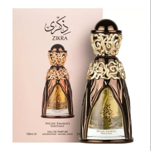 Lattafa Perfume Zikra EDP para Hombres y Mujeres 100 ml Fragancia Unisex de Calidad Superior