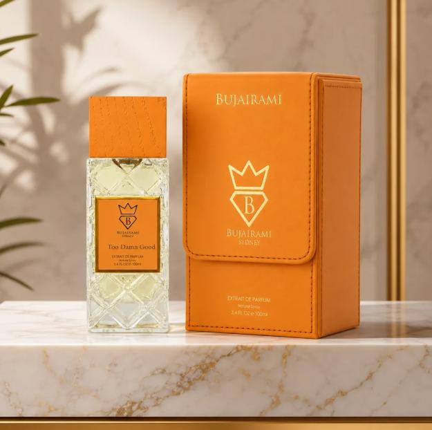 Bujairami Perfume Too Damn Good ExDP para Hombres y Mujeres 100 ml Fragancia Unisex de Calidad Superior