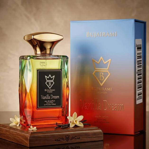 Bujairami Perfume Vanilla Dream EDP para Hombres y Mujeres 100 ml Fragancia Unisex de Calidad Superior