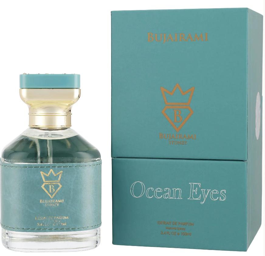 Bujairami Perfume Ocean Eyes ExDP para Hombres y Mujeres 100 ml Fragancia Unisex de Alta Calidad