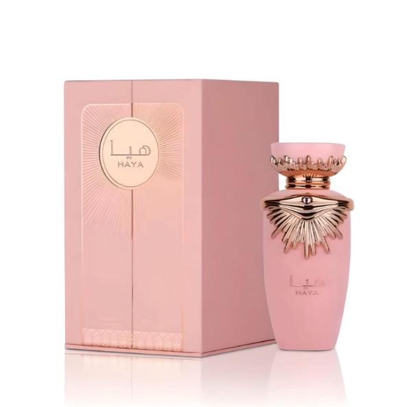 Lattafa Perfume Haya EDP para Mujeres 100 ml Fragancia Elegante y Aromática