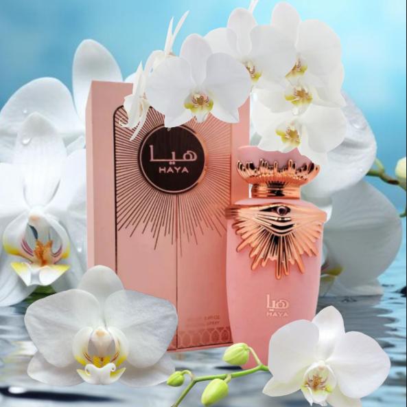 Lattafa Perfume Haya EDP para Mujeres 100 ml Fragancia Elegante y Aromática