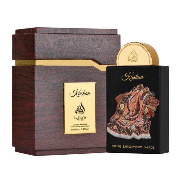 Lattafa Perfume Kashan EDP para Hombres y Mujeres 100 ml Fragancia Unisex de Alta Calidad