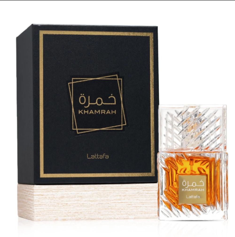 Lattafa Perfume Khamrah EDP para Hombres y Mujeres 100 ml Fragancia Unisex de Alta Calidad