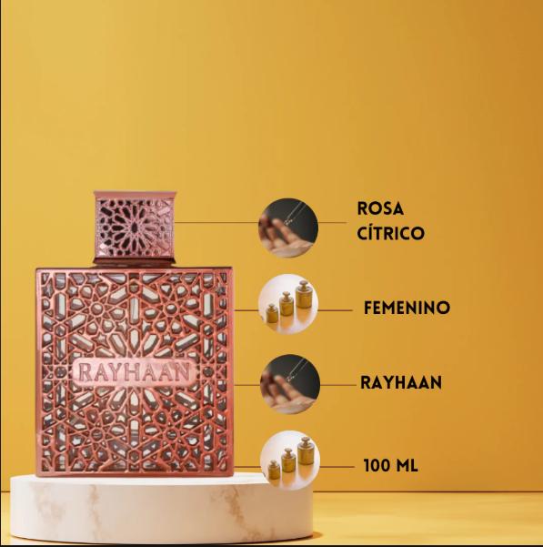 Rayhaan Perfume Divine EDP para Mujeres 100 ml Fragancia Elegante y Aromática de Rayhaan