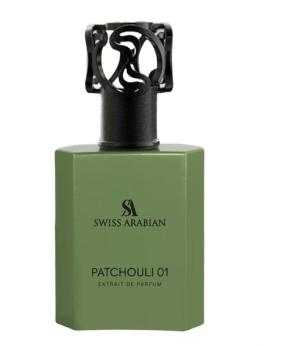 Swiss Arabian Perfume Patchouli 01 ExDP para Hombres y Mujeres 50 ml Fragancia Unisex de Calidad Superior