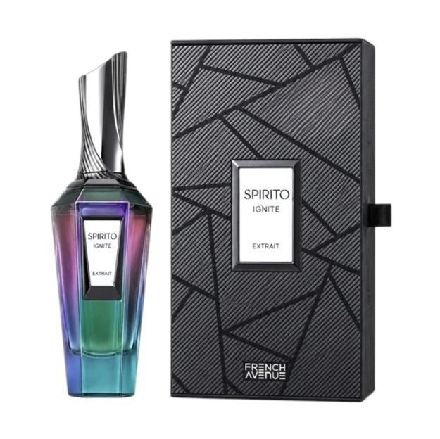 French Avenue Perfume Spirito Ignite ExDP para Hombres y Mujeres 100 ml Fragancia Unisex de Alta Calidad