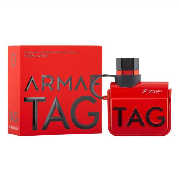 Armaf Perfume TAG Uomo Rosso EDP para Hombres 100 ml Fragancia Masculina Roja y Atractiva