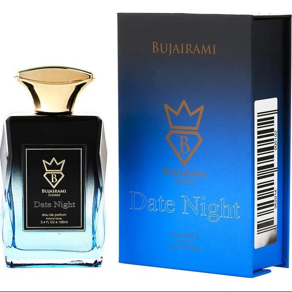 Bujairami Perfume Date Night EDP para Hombres 100 ml Fragancia Masculina de Alta Calidad