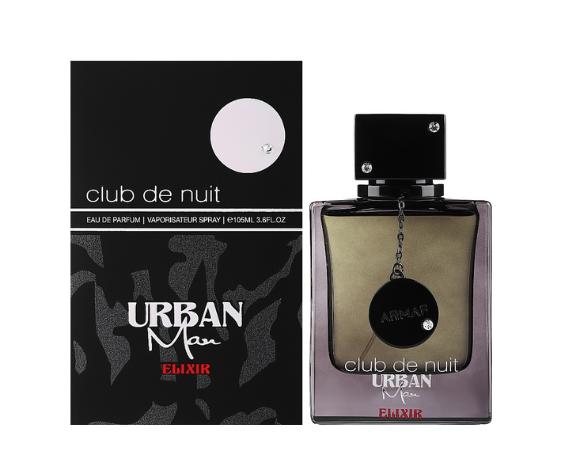 Armaf Perfume Club de Nuit Urban Man Elixir EDP para Hombres de 105 ml Aroma Fresco y Duradero