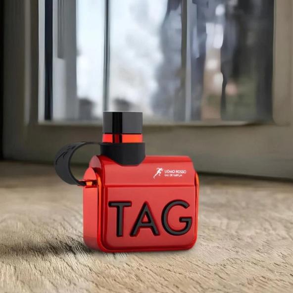 Armaf Perfume TAG Uomo Rosso EDP para Hombres 100 ml Fragancia Masculina Roja y Atractiva