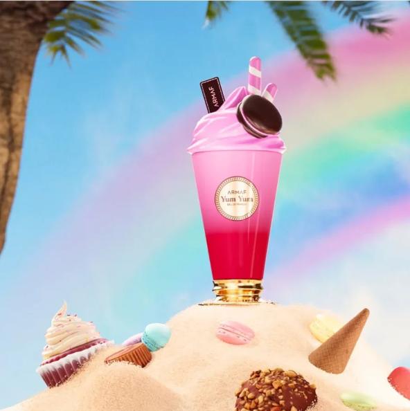 Armaf Perfume Yum Yum EDP para Mujeres de 100 ml con Diseño Único y Aroma Delicioso