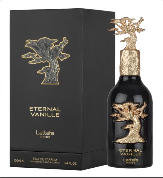 Lattafa Perfume Eternal Vanille EDP para Hombres y Mujeres 100 ml Fragancia Unisex de Calidad Superior