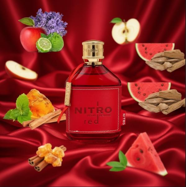 Dumont Perfume Nitro Red EDP para Hombres 100 ml Fragancia Masculina de Alta Calidad