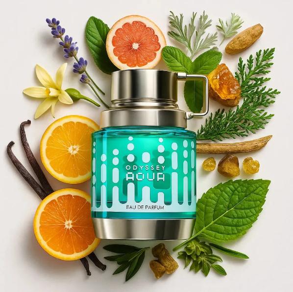 Armaf Perfume Odyssey Aqua EDP para Hombres de 100 ml - Fragancia Fresca y Aromática