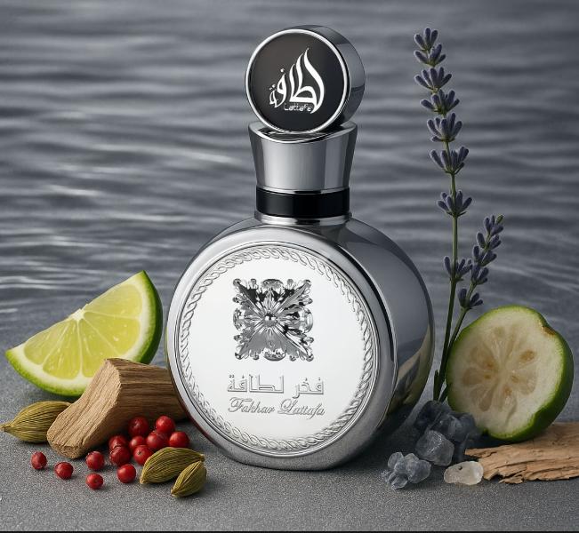 Lattafa Perfume Fakhar Platin EDP para Hombres 100 ml Fragancia Masculina de Alta Calidad