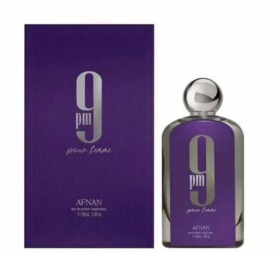 Afnan Perfume 9 PM para Mujer EDP 100 ml Fragancia Fresca y Atractiva para Mujeres