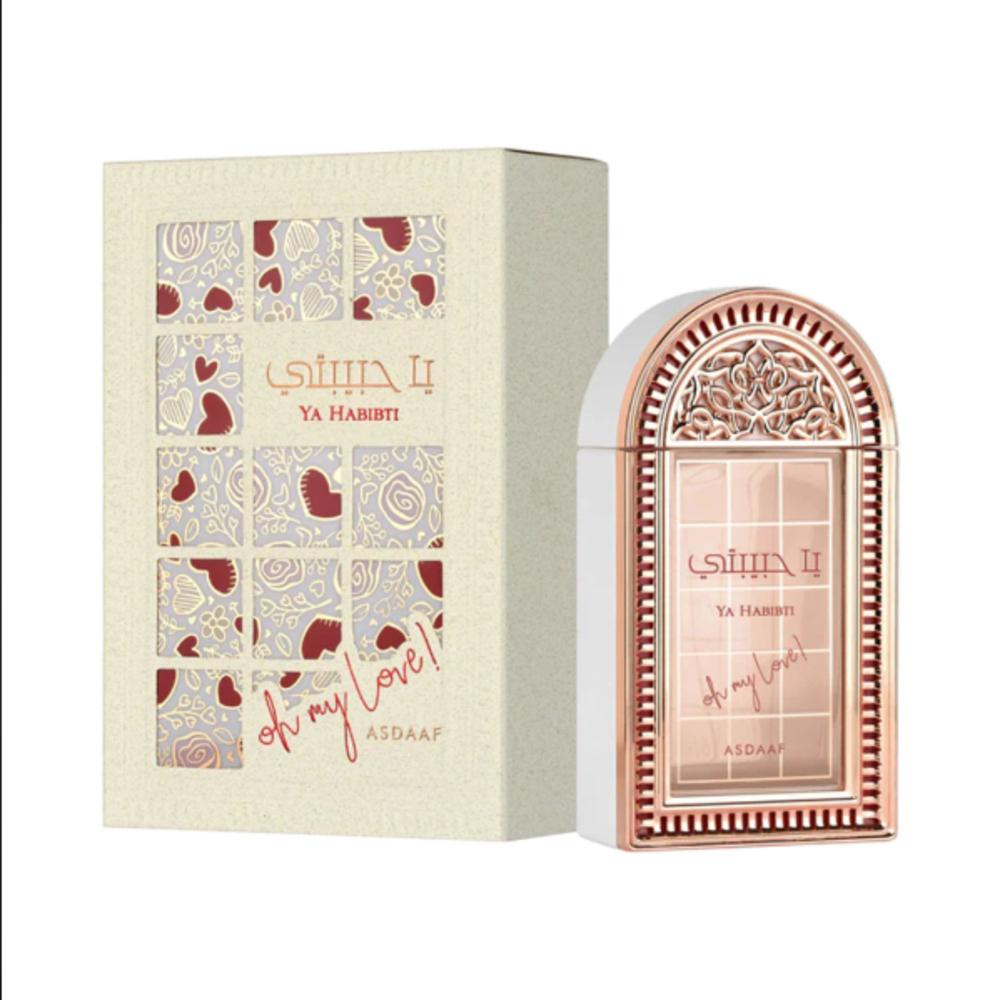 Asdaaf Perfume Ya Habibti EDP para Mujeres 100 ml Fragancia Elegante y Atractiva para Regalos y Uso Diario