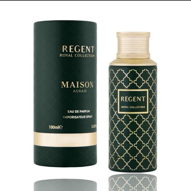 Maison Asrar Perfume Regent EDP 100 ml para Hombres y Mujeres Colección Real de Maison Asrar