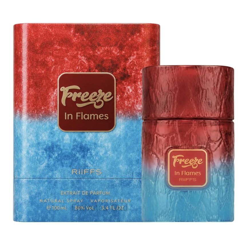 Riiffs Perfume Freeze in Flames ExDP para Hombres y Mujeres 100 ml Fragancia Unisex de Alta Calidad