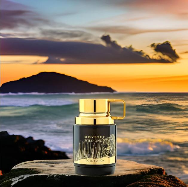 Armaf Perfume Odyssey Wild One EDP para Hombres 100 ml Edición Dorada Fragancia Masculina de Alta Calidad