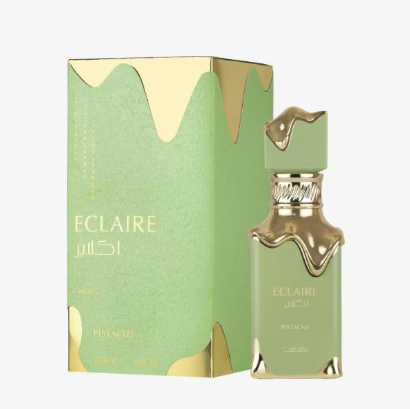 Lattafa Perfume Eclaire Pistache EDP para Hombres y Mujeres 100 ml Fragancia Unisex de Alta Calidad