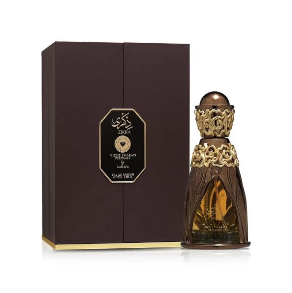 Lattafa Perfume Zikra EDP para Hombres y Mujeres 100 ml Fragancia Unisex de Calidad Superior
