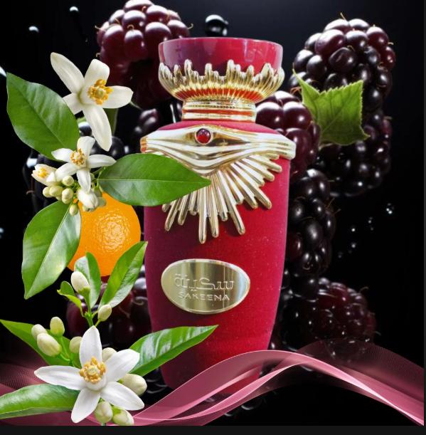 Lattafa Perfume Sakeena EDP para Mujeres 100 ml Fragancia Elegante y Aromática