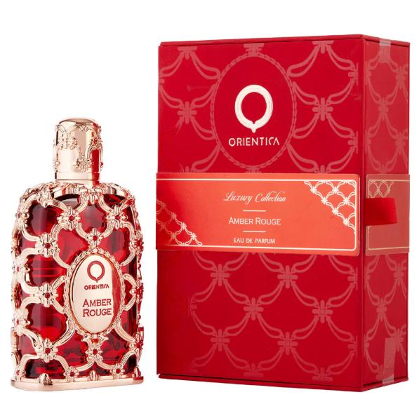 Orientica Perfume Amber Rouge EDP para Hombres y Mujeres 80 ml Fragancia Unisex de Alta Calidad